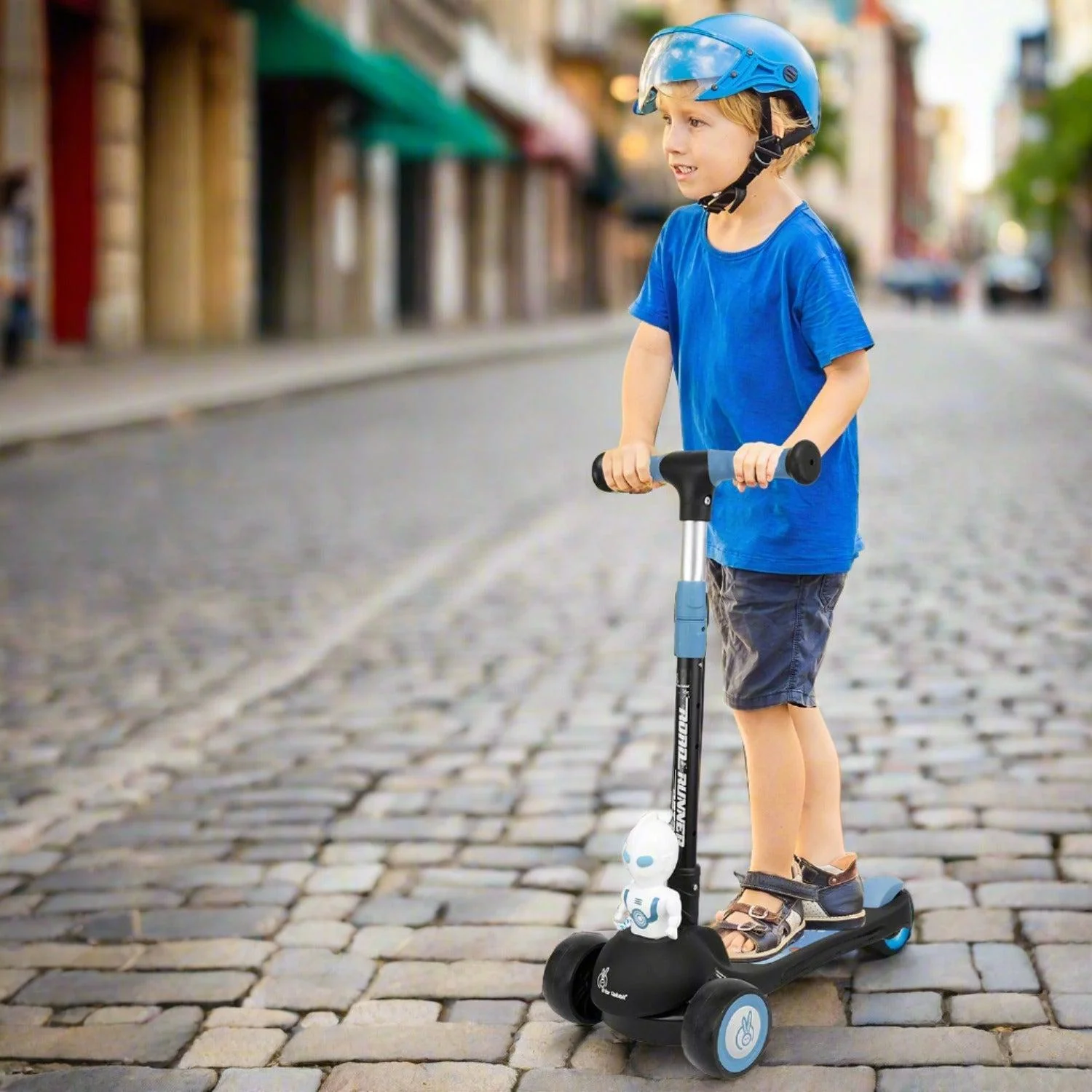 Road Runner Astro Scooter For Kids With PU LED Wheels - Image 5