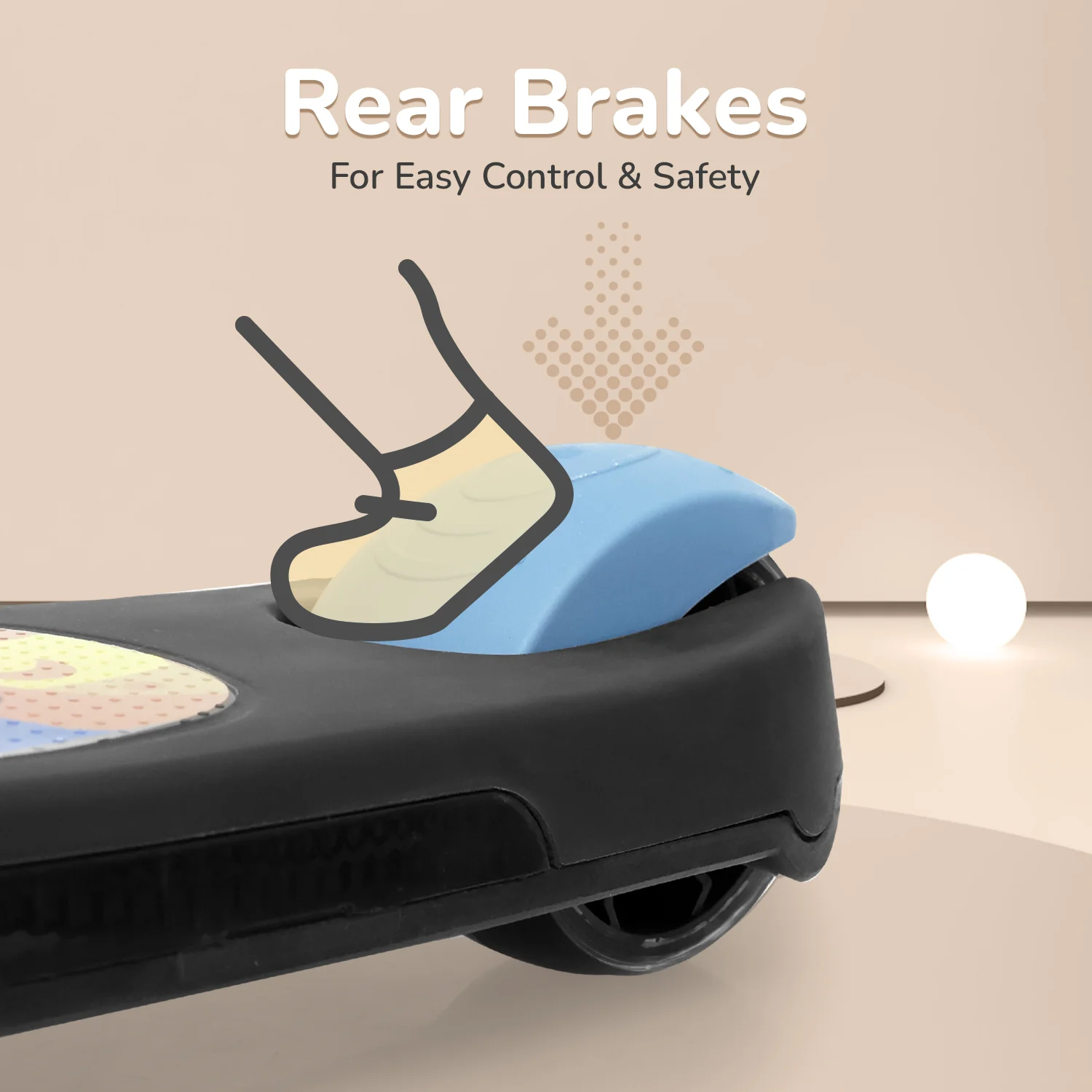 Road Runner Astro Scooter For Kids With PU LED Wheels - Image 9