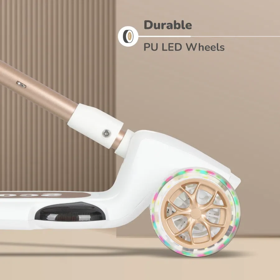 Road Runner Blaze Scooter For Kids  With PU LED Wheels And LED lights - Image 12