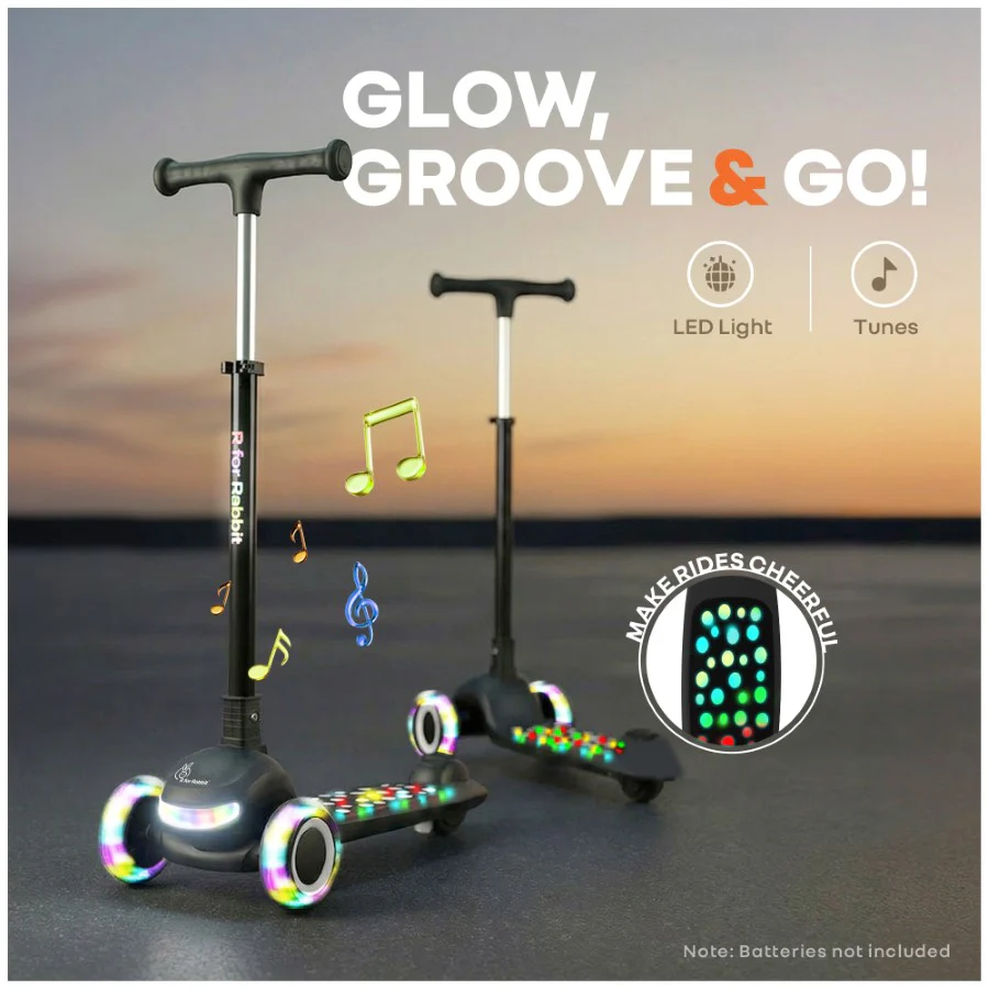 Road Runner Jazz Scooter for Kids With ABEC7 Bearings, LED PU Wheels & Foldable Frame - Image 12