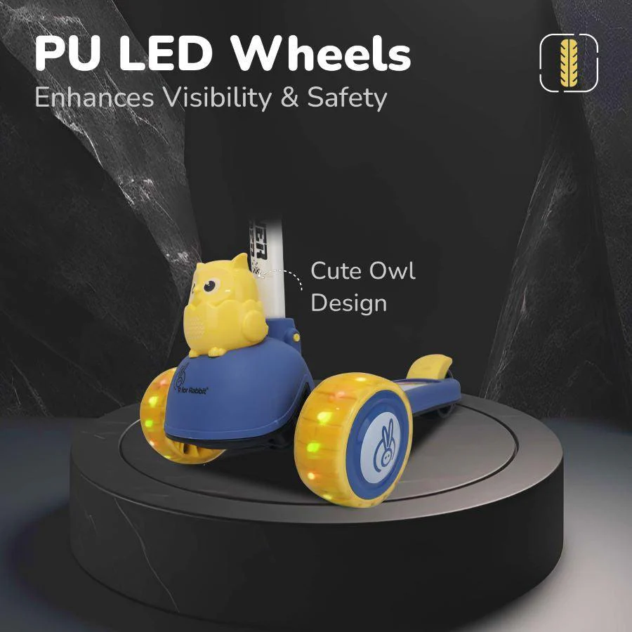 Road Runner Ryder Kids Scooter - PU LED wheels & Multi-Level Height Adjustment - Image 18
