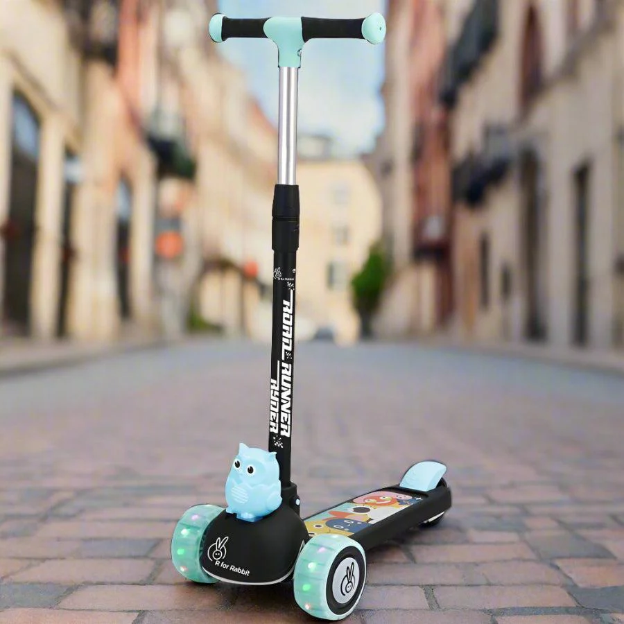 Road Runner Ryder Kids Scooter - PU LED wheels & Multi-Level Height Adjustment - Image 9