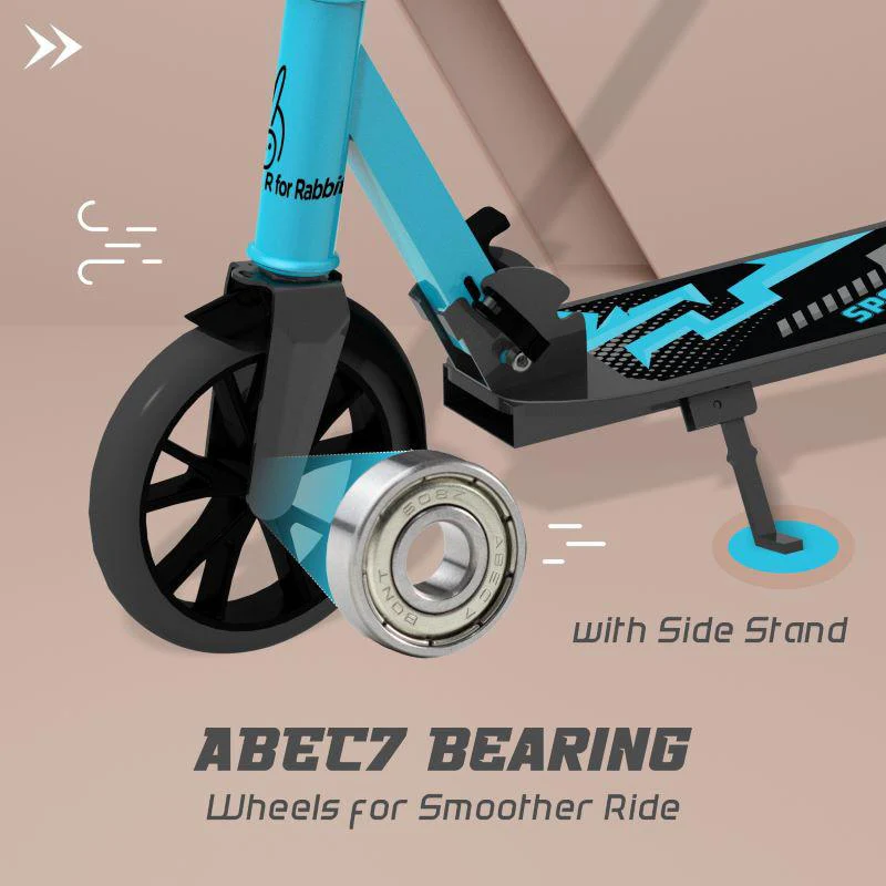 Road Runner Sportz Scooter - 3 Level Height Adjustment, Easy Fold, Wide Base & Stand - Image 3