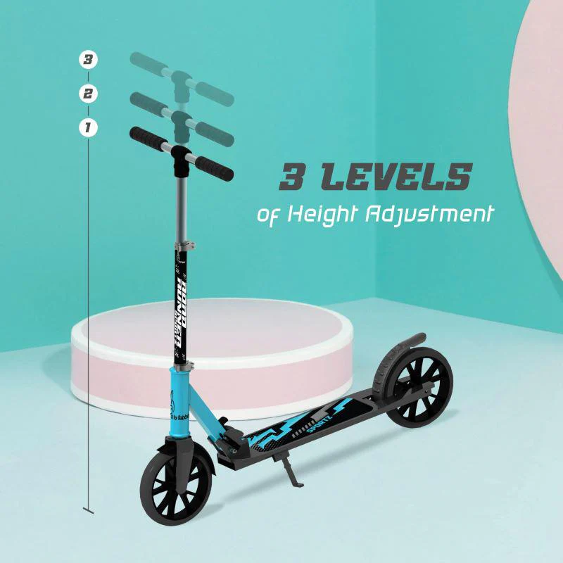 Road Runner Sportz Scooter - 3 Level Height Adjustment, Easy Fold, Wide Base & Stand - Image 7
