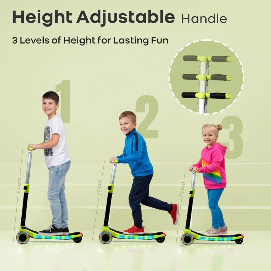 Road Runner Stellar - LED Scooter for Kids with Bluetooth Music, Adjustable Height & Smooth Ride - Image 23