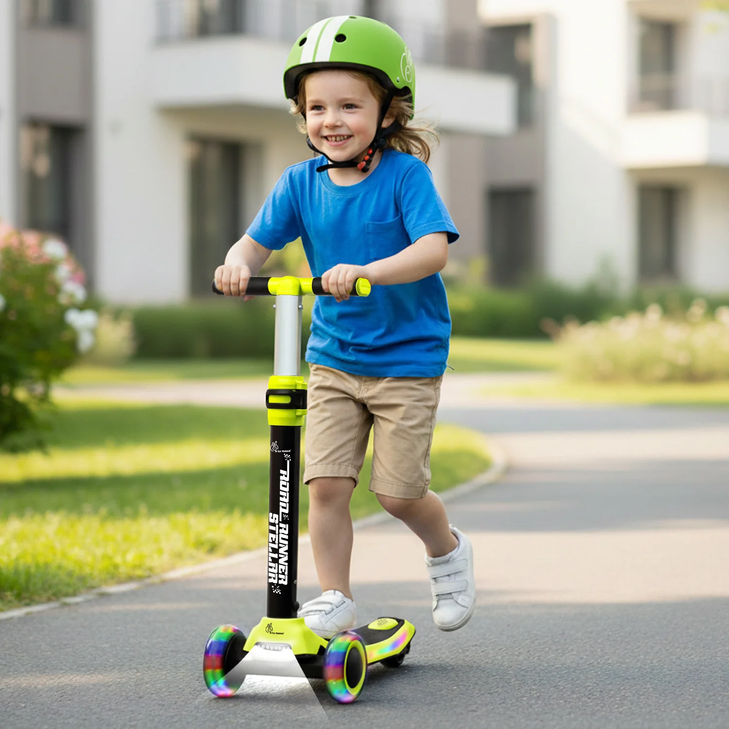 Road Runner Stellar - LED Scooter for Kids with Bluetooth Music, Adjustable Height & Smooth Ride - Image 27