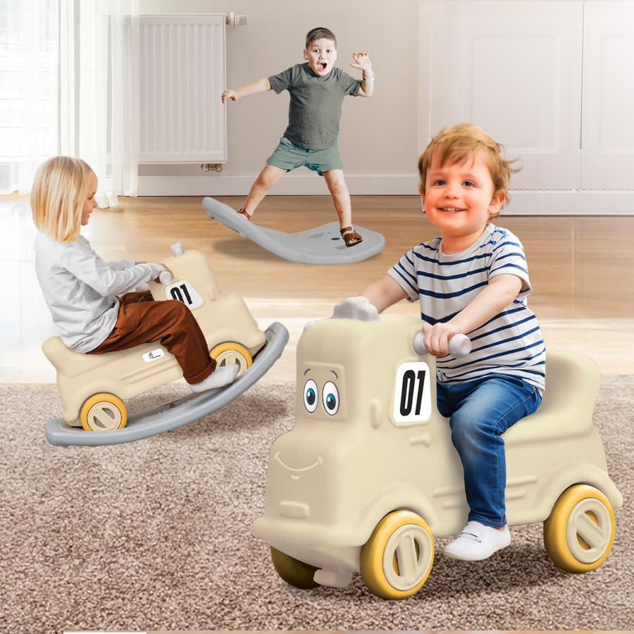 Rock N Ride 3-in-1 Balance Board, Ride On & Rocker for Kids (1-4 Years) - Image 10
