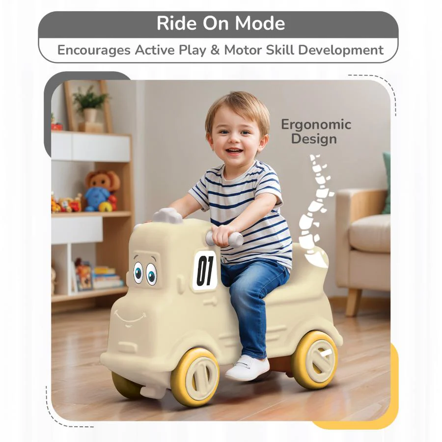 Rock N Ride 3-in-1 Balance Board, Ride On & Rocker for Kids (1-4 Years) - Image 12