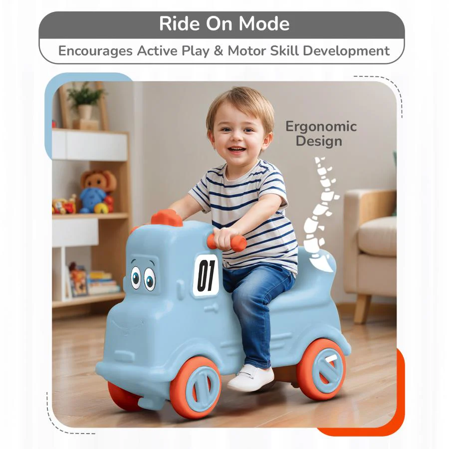 Rock N Ride 3-in-1 Balance Board, Ride On & Rocker for Kids (1-4 Years) - Image 21