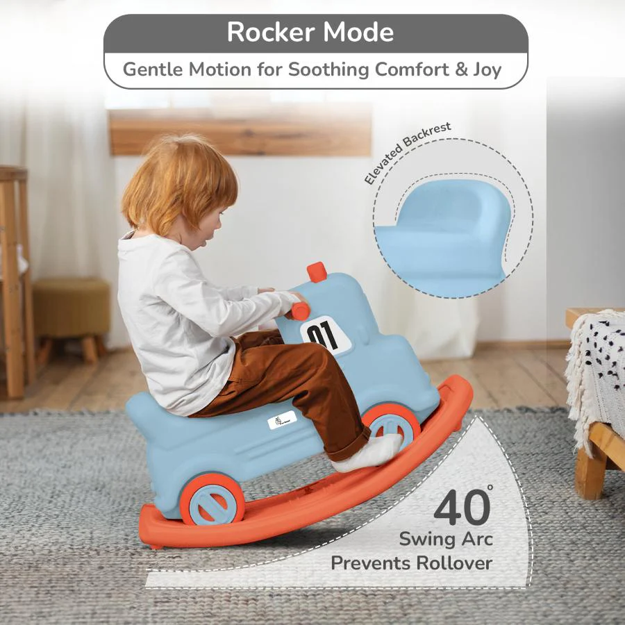 Rock N Ride 3-in-1 Balance Board, Ride On & Rocker for Kids (1-4 Years) - Image 22