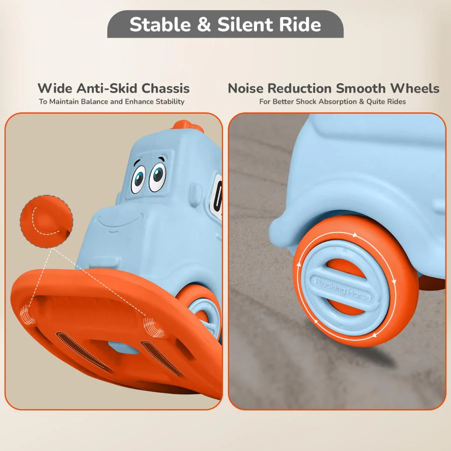 Rock N Ride 3-in-1 Balance Board, Ride On & Rocker for Kids (1-4 Years) - Image 24
