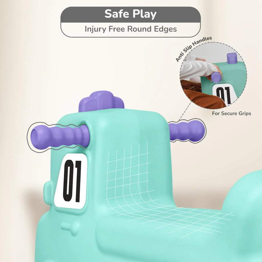 Rock N Ride 3-in-1 Balance Board, Ride On & Rocker for Kids (1-4 Years) - Image 7