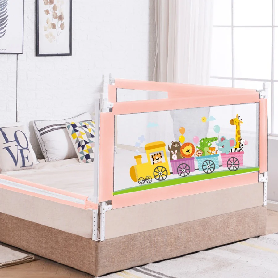 Safari Bed Rail for Baby Easy Install, Anti-Fall Safeguard for Toddler Safety - Image 17