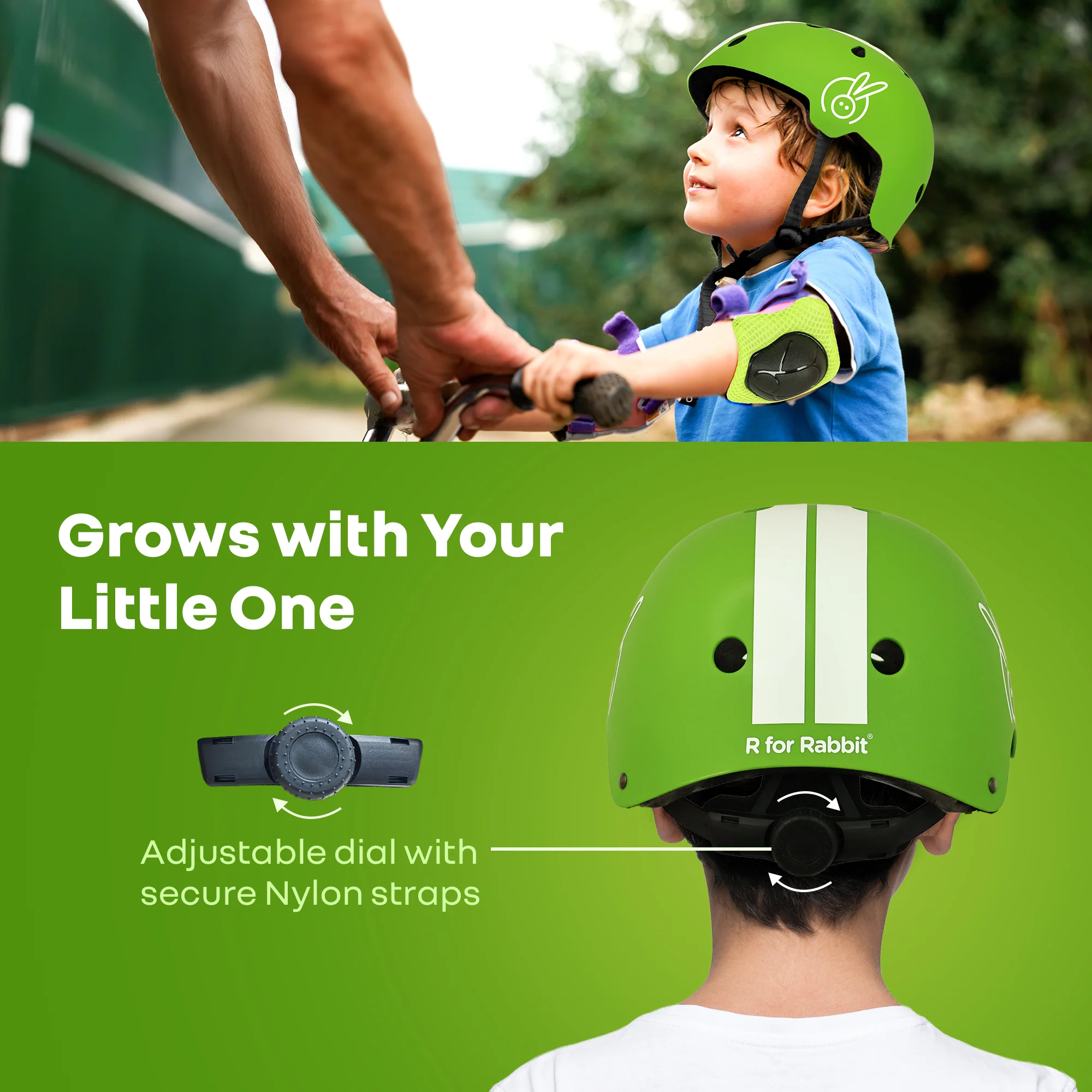 Safe Play Kids Helmet – Lightweight, Adjustable & Certified Safety Gear with ABS & EPS foam core (3–7 Years) - Image 12