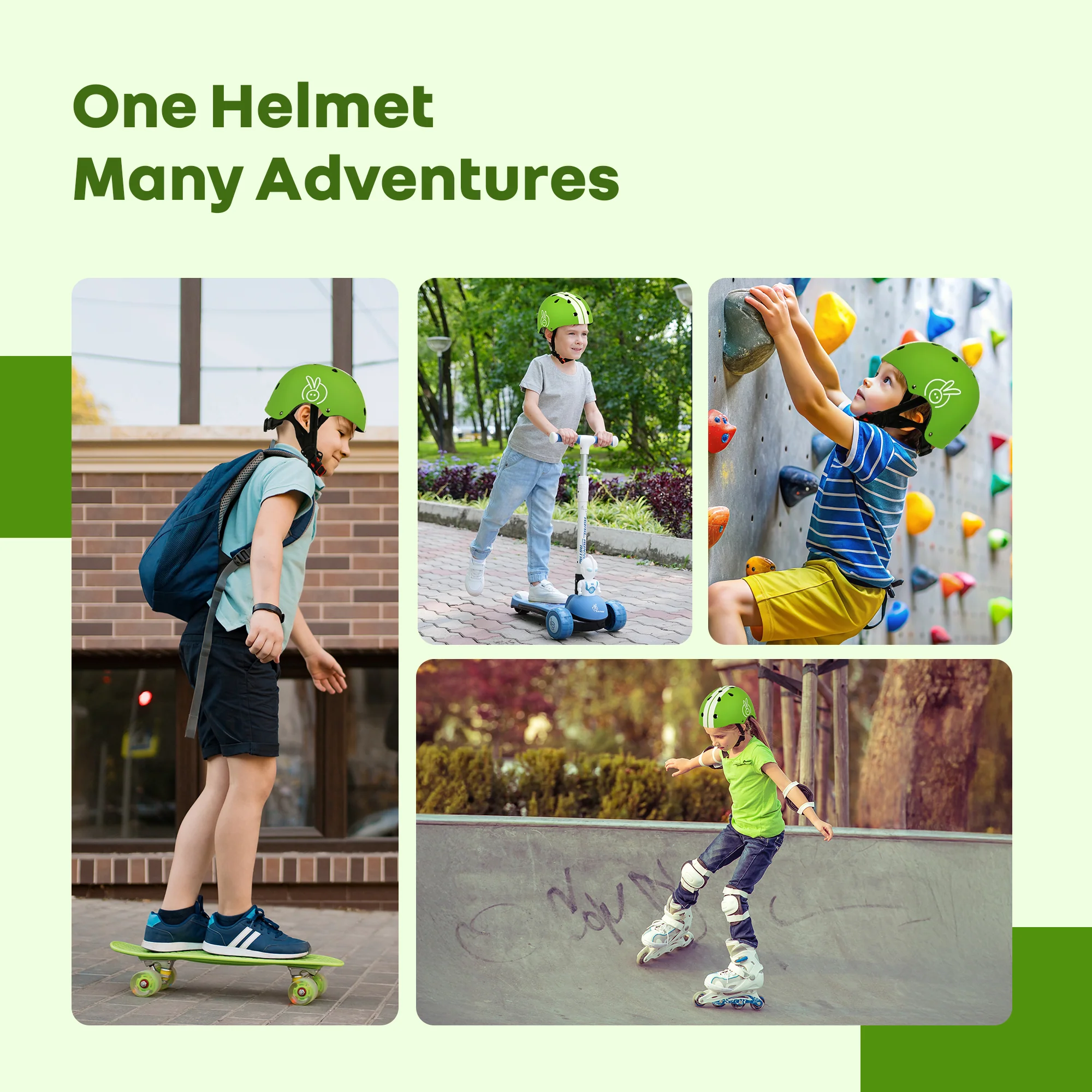 Safe Play Kids Helmet – Lightweight, Adjustable & Certified Safety Gear with ABS & EPS foam core (3–7 Years) - Image 14