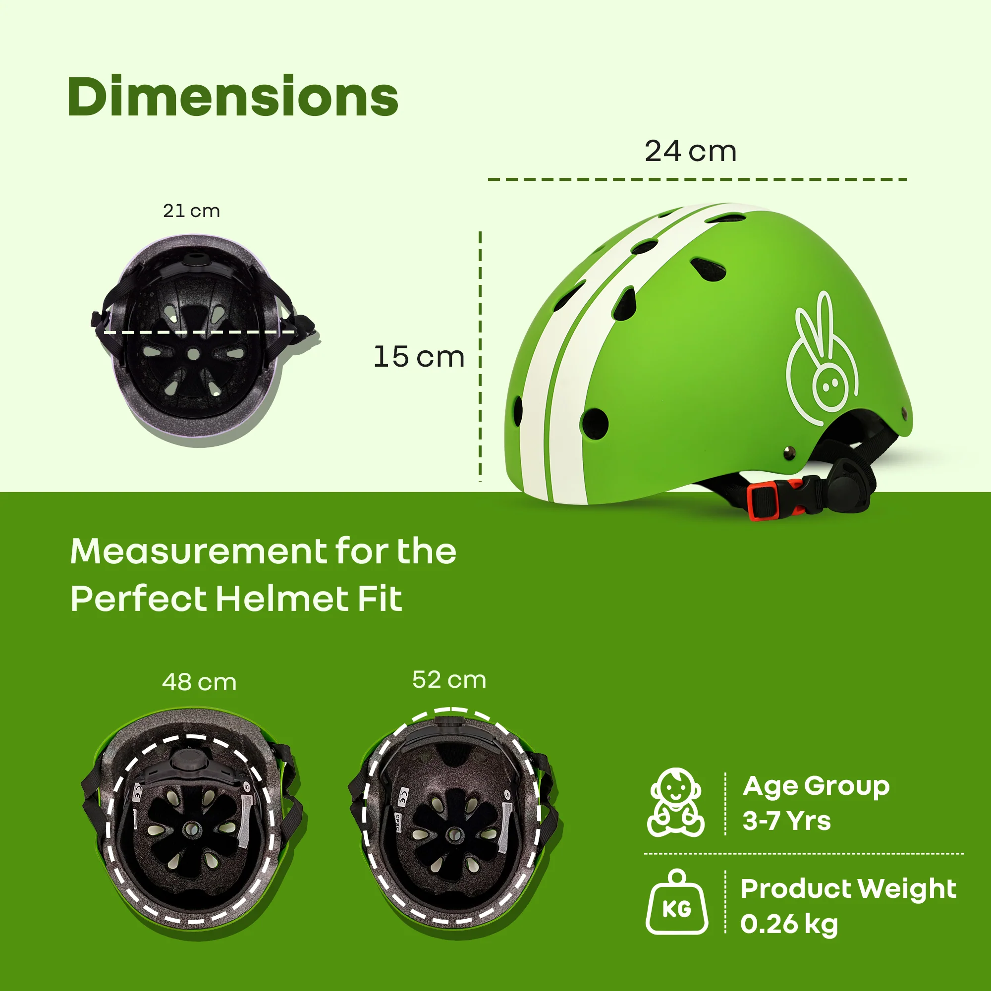 Safe Play Kids Helmet – Lightweight, Adjustable & Certified Safety Gear with ABS & EPS foam core (3–7 Years) - Image 16