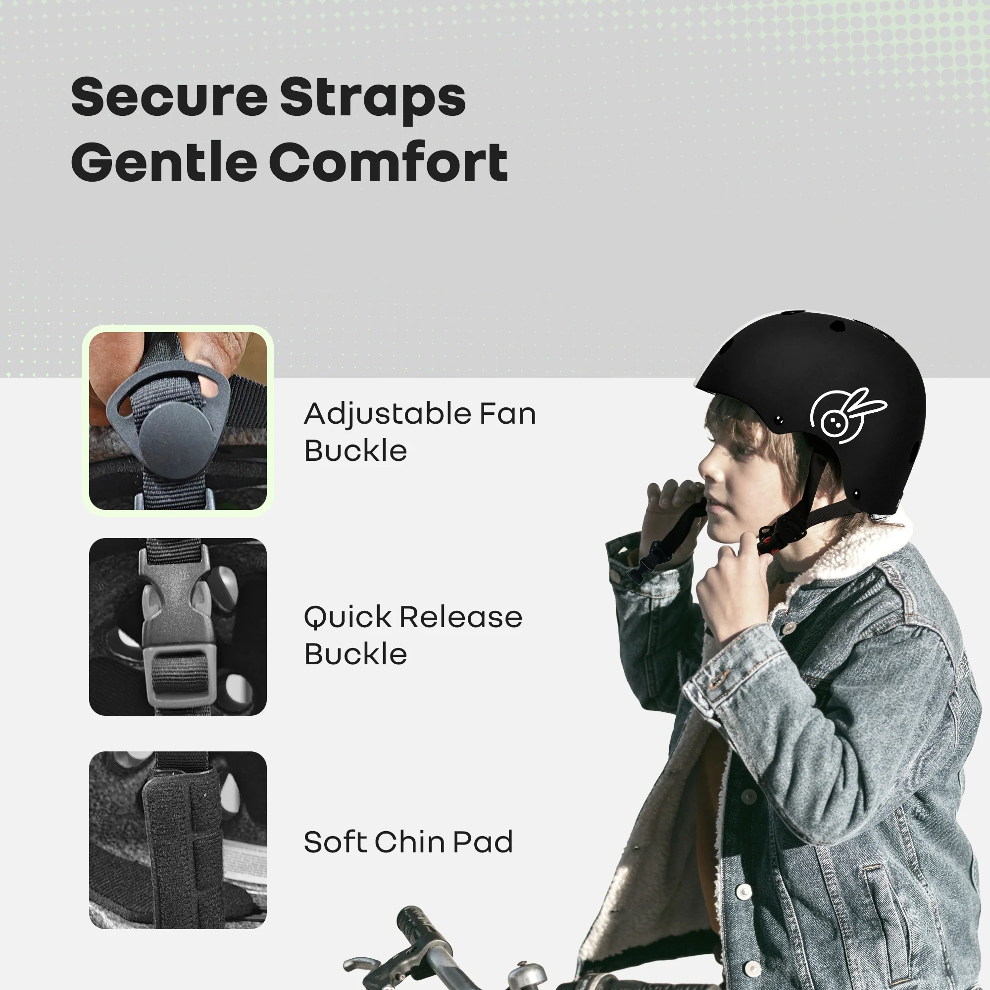 Safe Play Kids Helmet – Lightweight, Adjustable & Certified Safety Gear with ABS & EPS foam core (3–7 Years) - Image 5