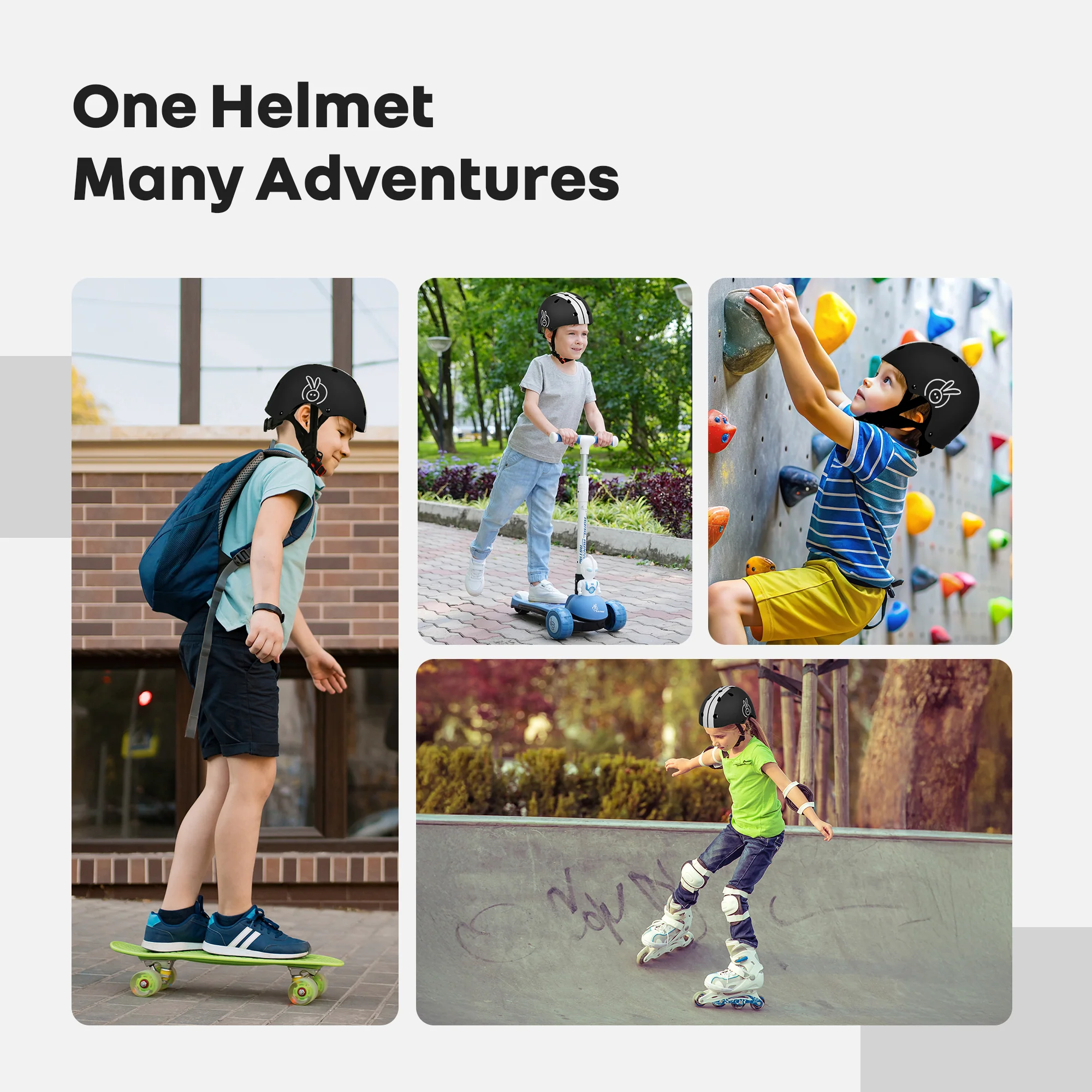 Safe Play Kids Helmet – Lightweight, Adjustable & Certified Safety Gear with ABS & EPS foam core (3–7 Years) - Image 6