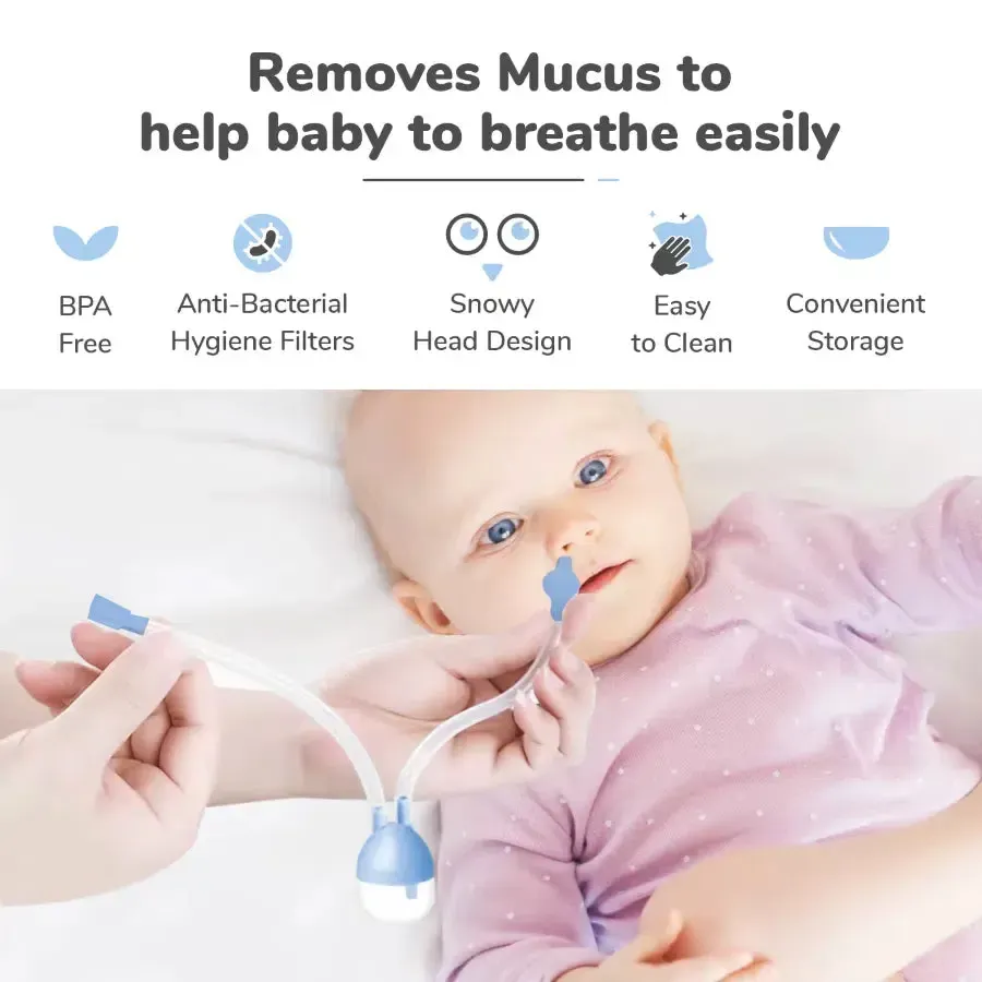 Snowy Nasal Cleaner For Baby Painless Relief from Mucus and Blocked Nose - Image 2
