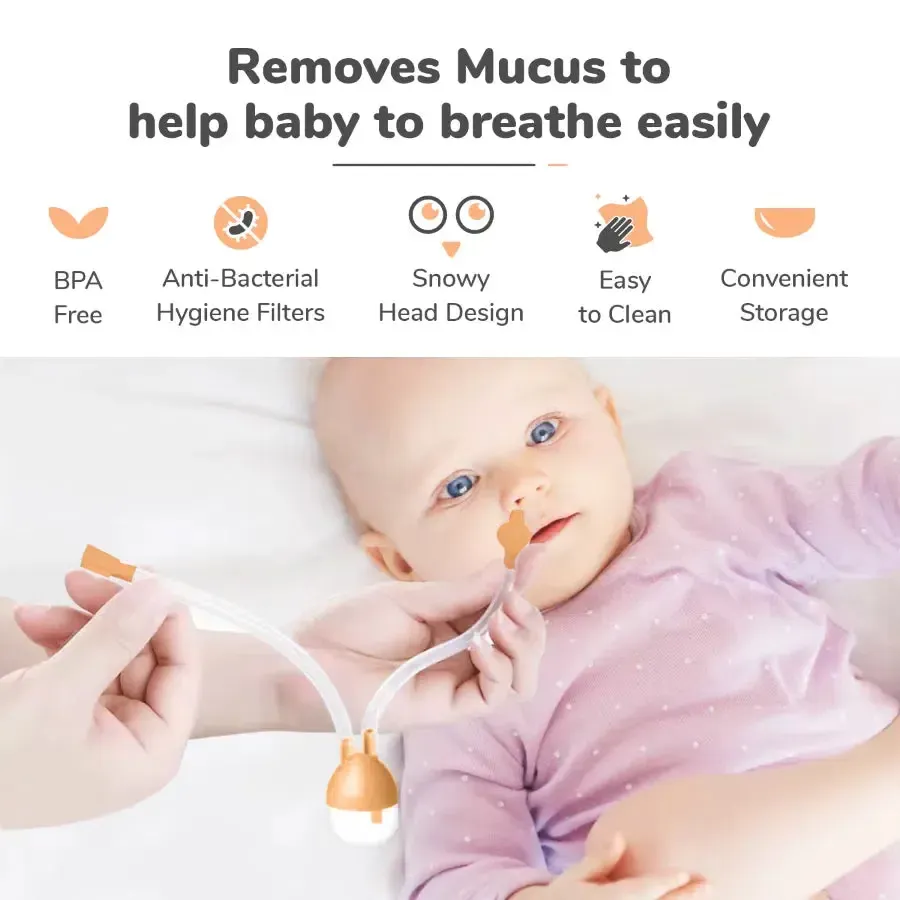 Snowy Nasal Cleaner For Baby Painless Relief from Mucus and Blocked Nose - Image 9