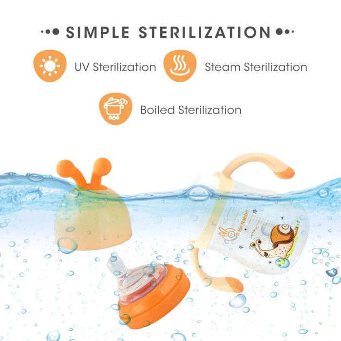 Snozzy Baby Spout Sippy Cup Bottle 240 ML - Image 11