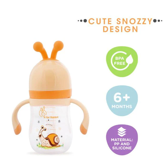Snozzy Baby Spout Sippy Cup Bottle 240 ML - Image 14