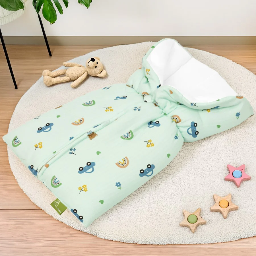 Snuggy Bliss 100% Muslin Cotton Baby Bedding for Newborns (0–6 Months) - Image 17