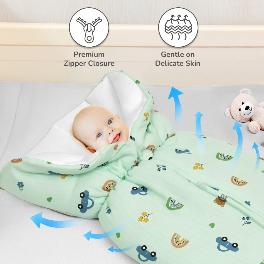 Snuggy Bliss 100% Muslin Cotton Baby Bedding for Newborns (0–6 Months) - Image 18