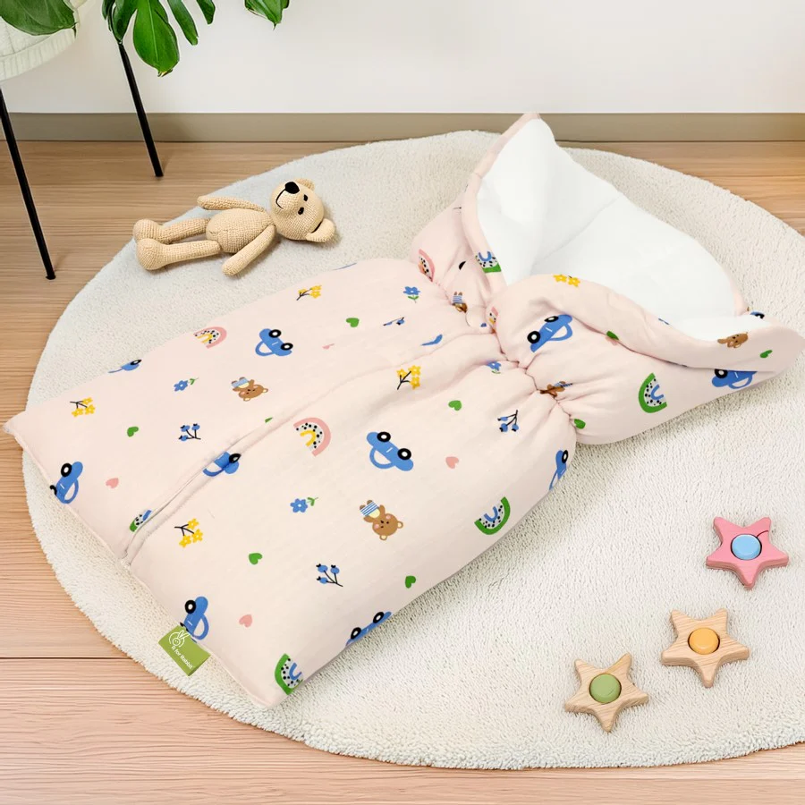 Snuggy Bliss 100% Muslin Cotton Baby Bedding for Newborns (0–6 Months) - Image 25