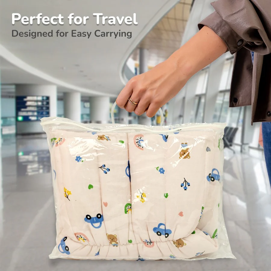 Snuggy Bliss 100% Muslin Cotton Baby Bedding for Newborns (0–6 Months) - Image 28