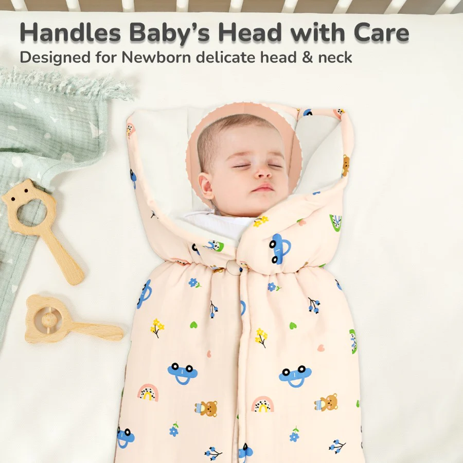 Snuggy Bliss 100% Muslin Cotton Baby Bedding for Newborns (0–6 Months) - Image 30