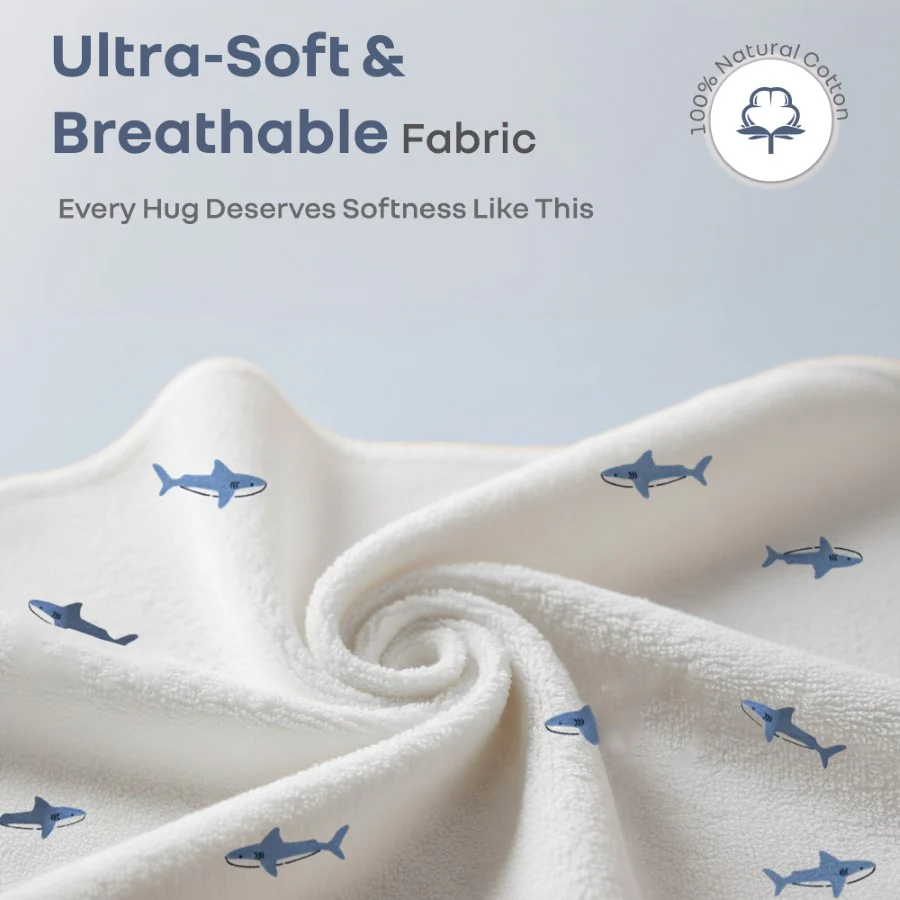 Softkins Washcloth - Ultra-Soft Cotton Baby Washcloth (Pack of 6) - Image 2
