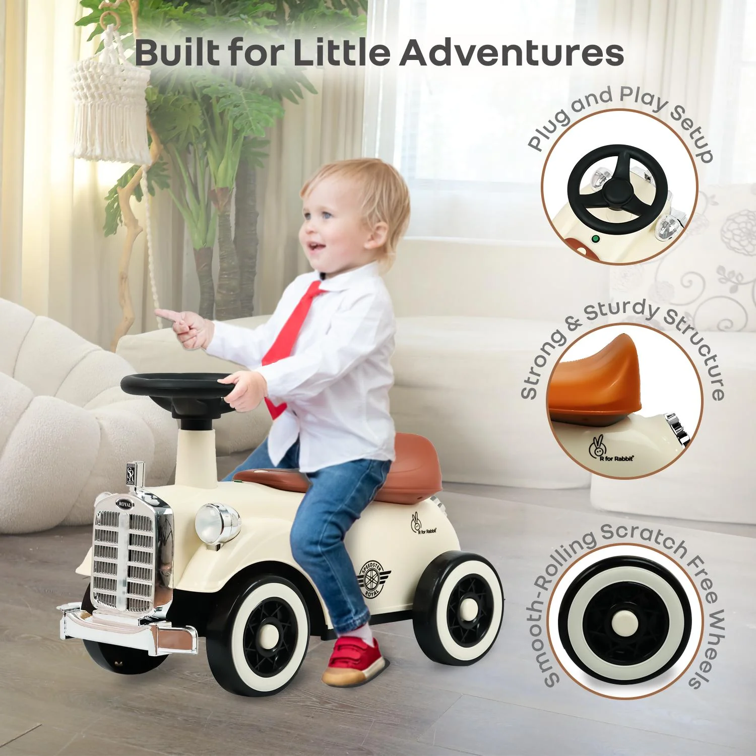 Speedster Royal Ride On Car for Kids - Image 11