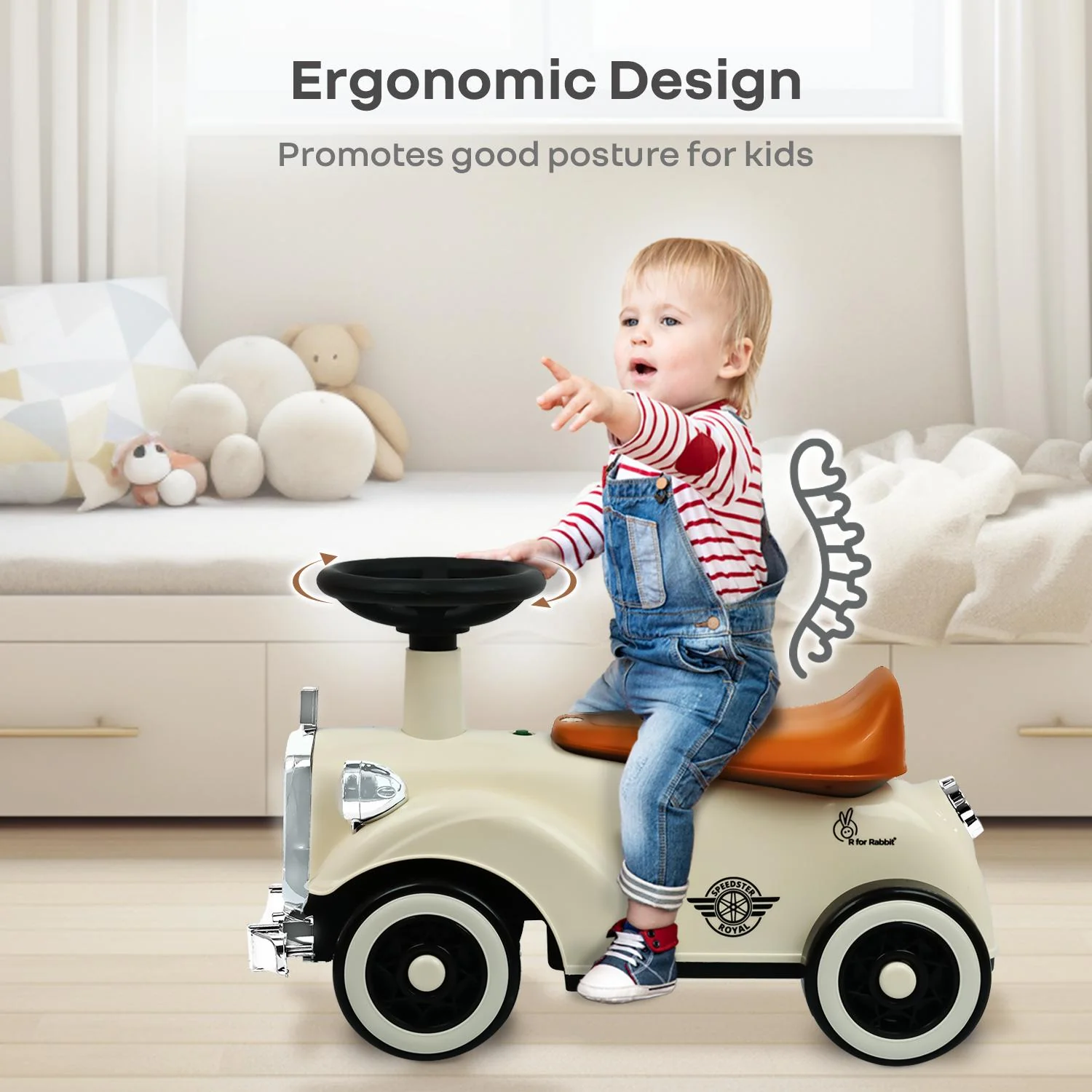 Speedster Royal Ride On Car for Kids - Image 15
