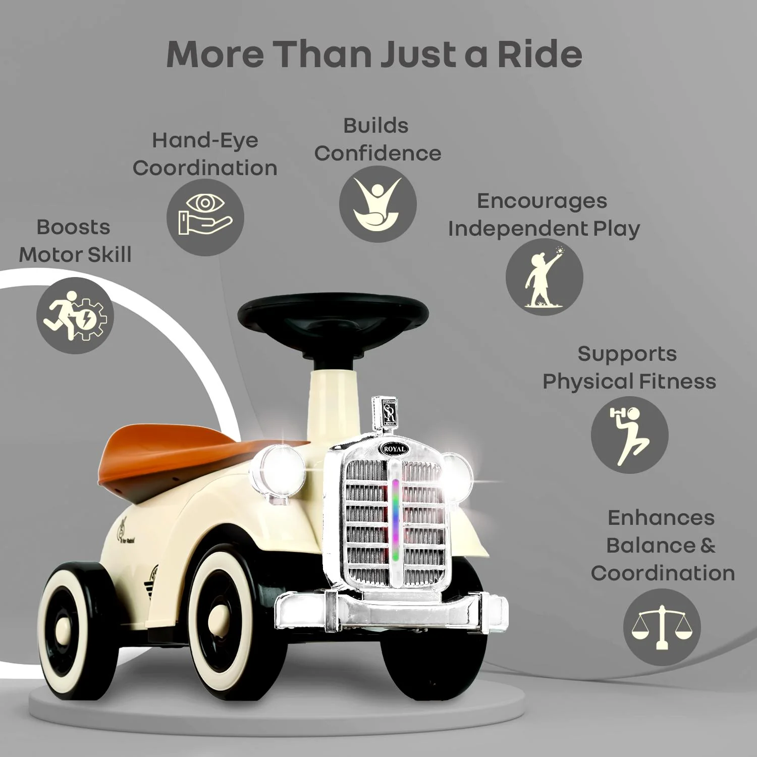 Speedster Royal Ride On Car for Kids - Image 16