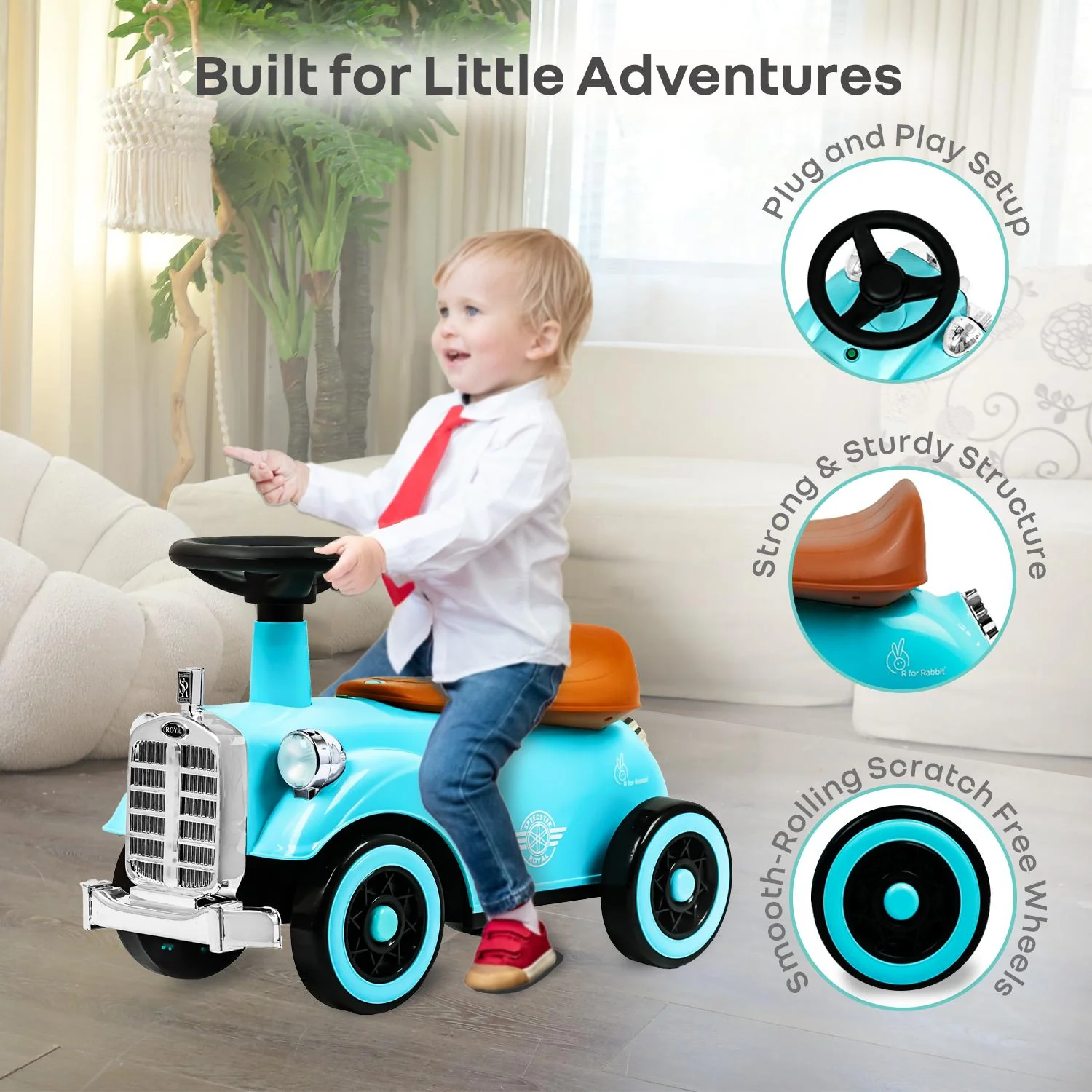 Speedster Royal Ride On Car for Kids - Image 2