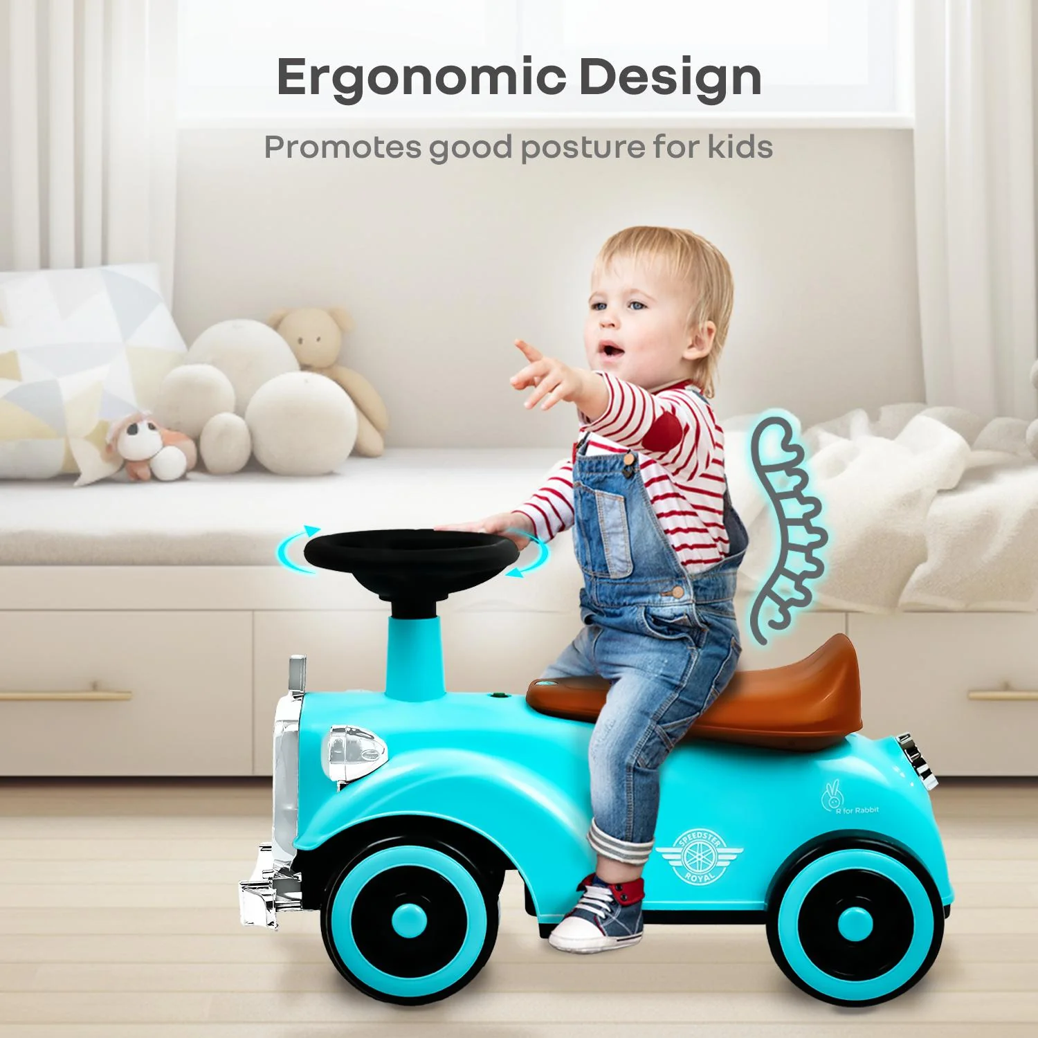Speedster Royal Ride On Car for Kids - Image 6
