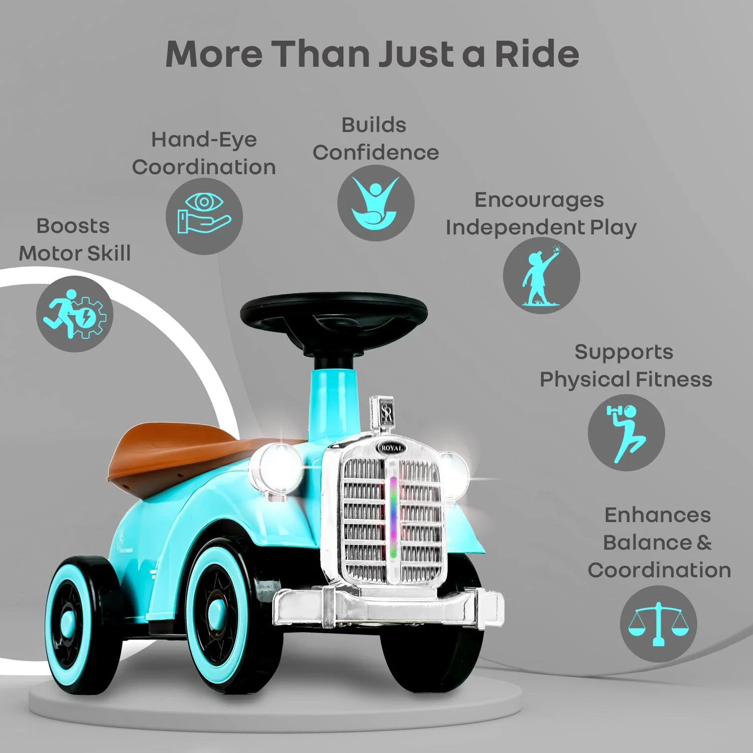 Speedster Royal Ride On Car for Kids - Image 7