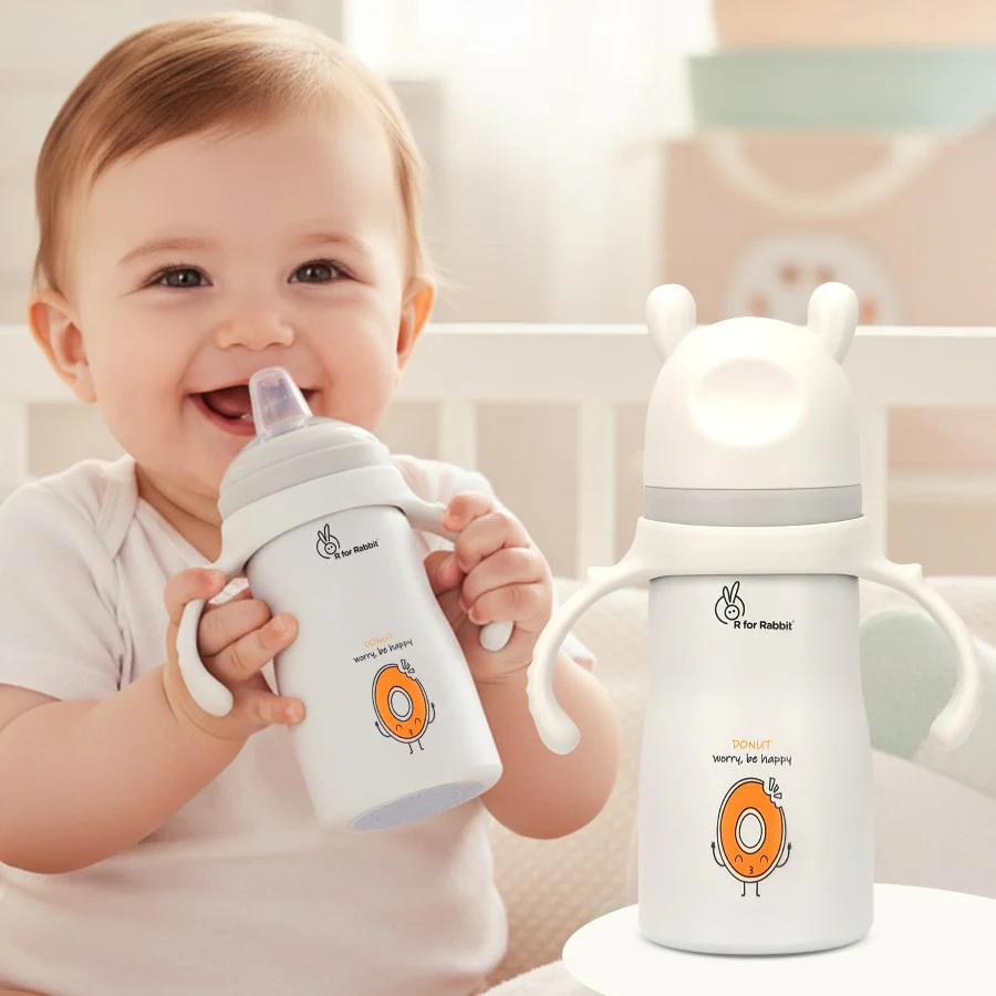 Steebo Fusion Spout Cup Stainless Steel Bottle For Kids, 270ml Leak Proof - Image 19