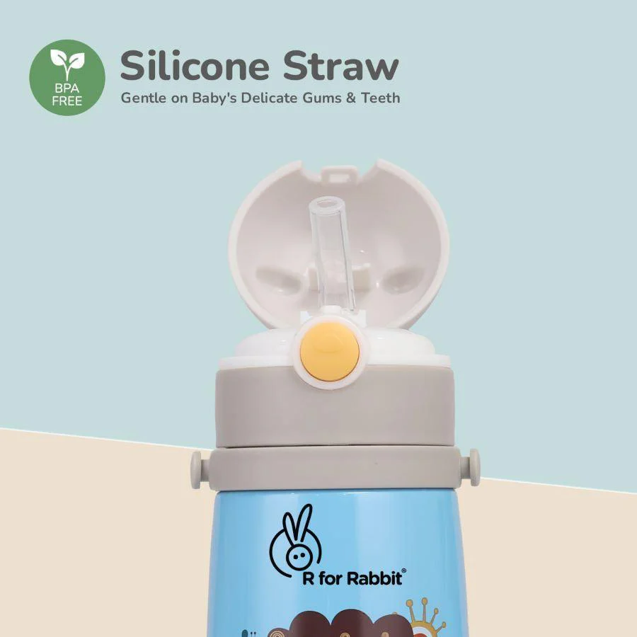 Steebo Safari Stainless Steel Sipper Bottle for Kids 500ml - Image 11