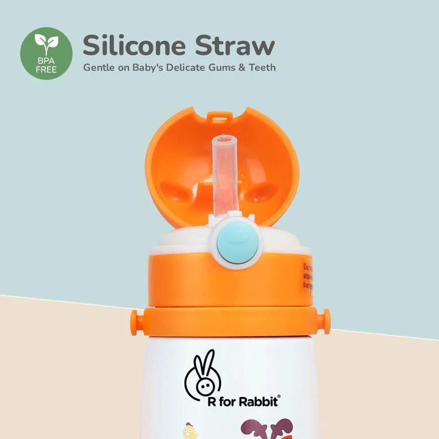 Steebo Safari Stainless Steel Sipper Bottle for Kids 500ml - Image 25