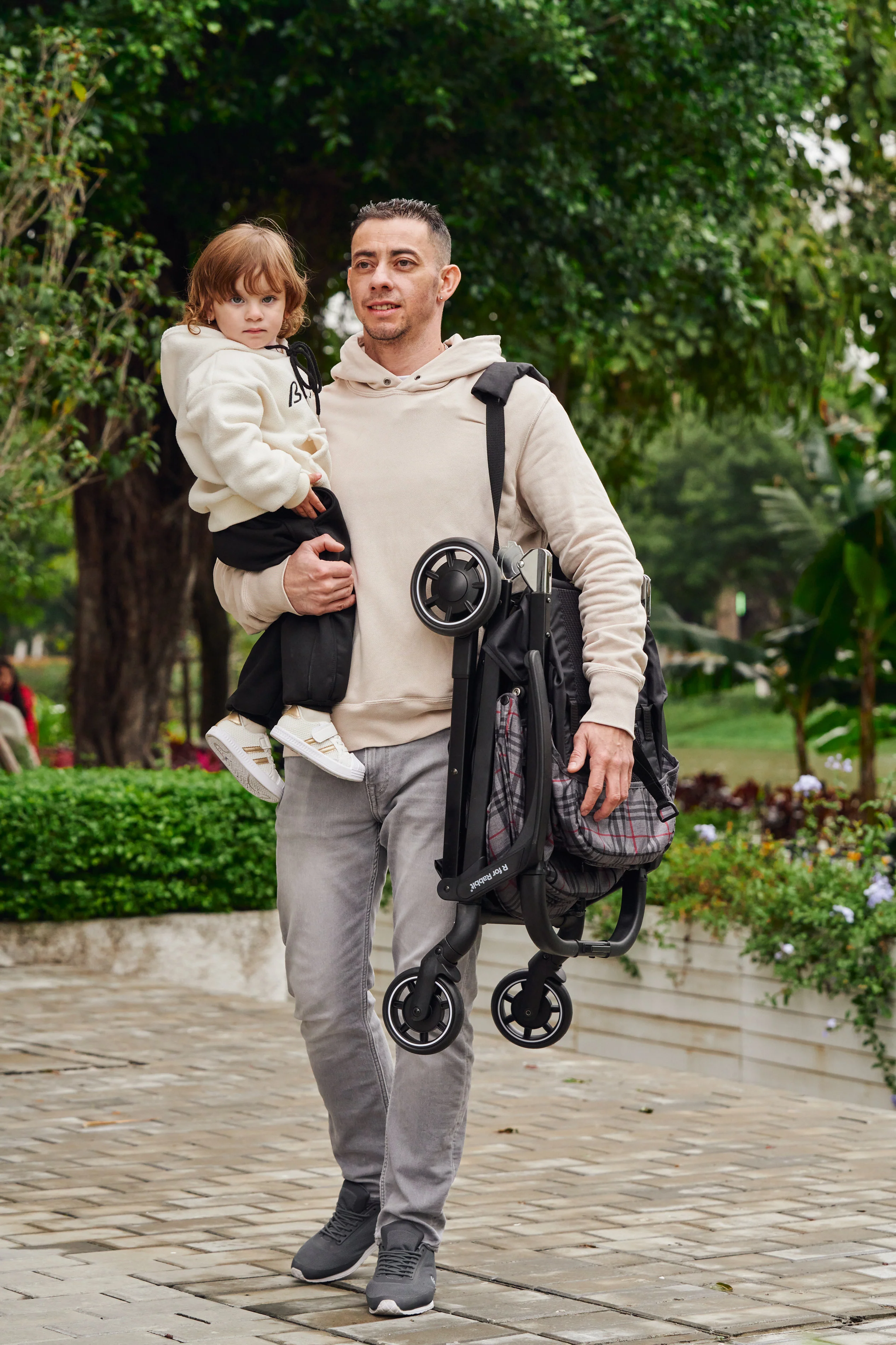 Street Smart Aero Kids Stroller - Black Multi - Image 10