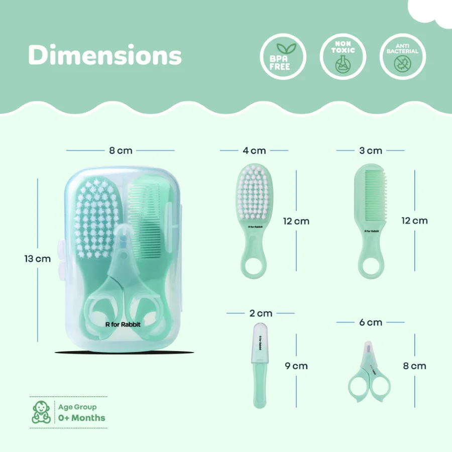 Stylo Totcare Set New Born Grooming Kit - Image 8