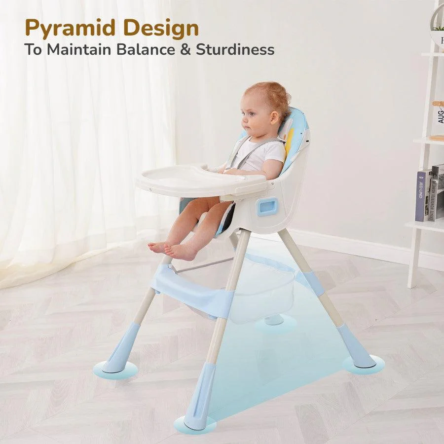 Sugar Doodle Plus High Chair For Kids 3-in-1 Convertible Design - Lake Blue - Image 8