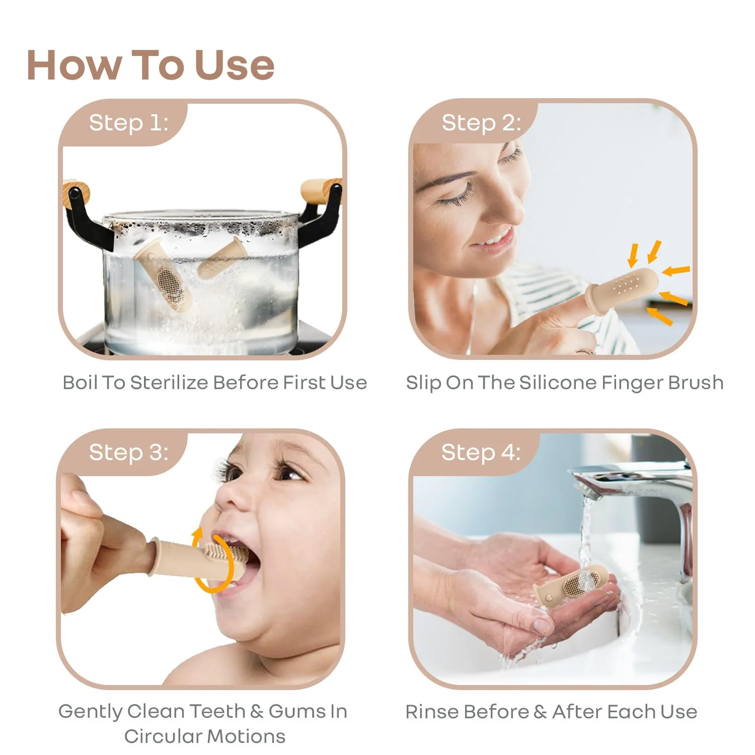 Tiny Smiles Gummy Kids Toothbrush - Image 14