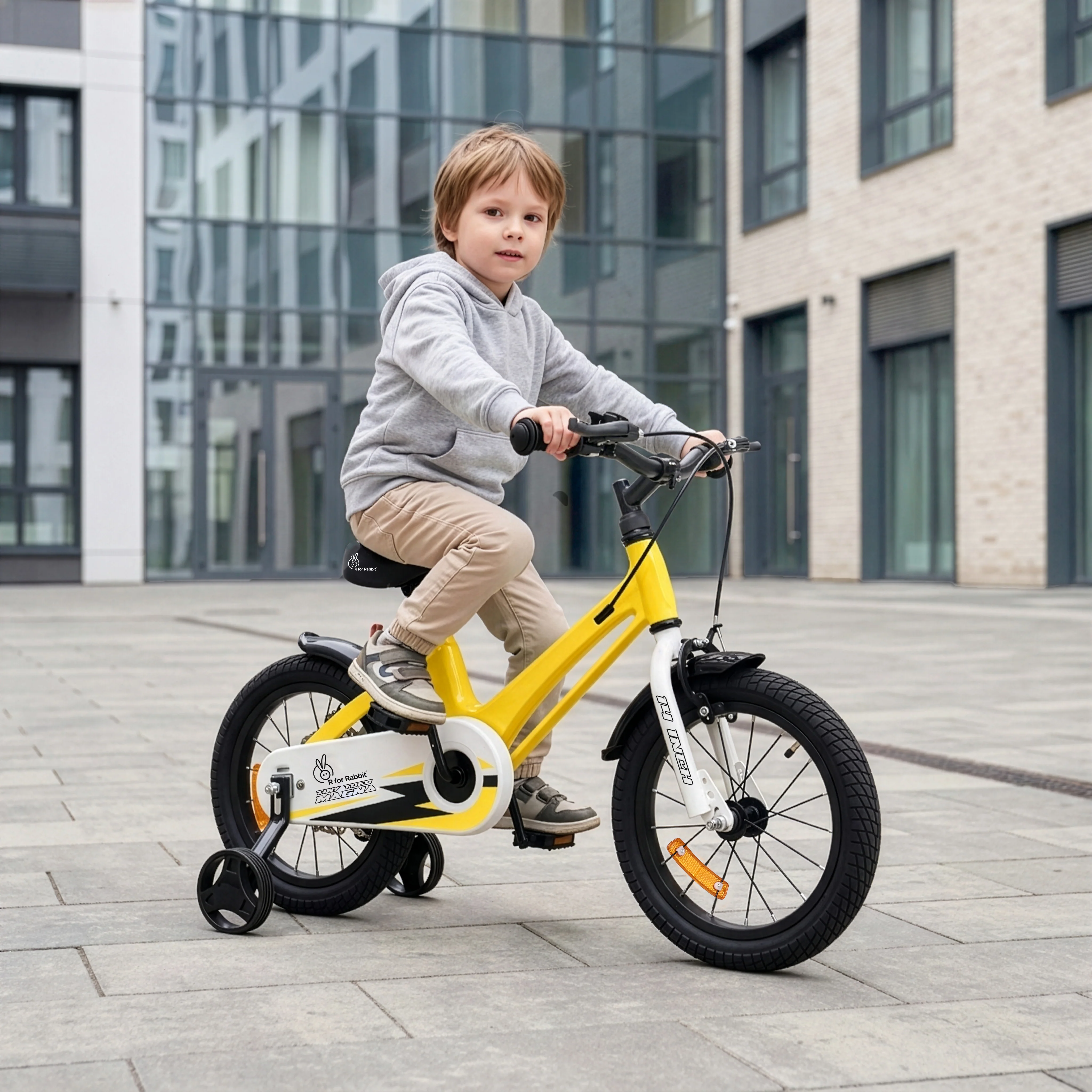 Tiny Toes Magna Bicycle For Kids 14 Inch  With 90% Plug N Play Installation - Image 10