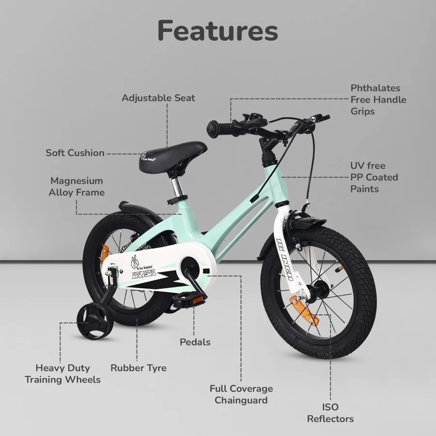 Tiny Toes Magna Bicycle For Kids 16 Inch With 90% Plug N Play Installation - Image 5