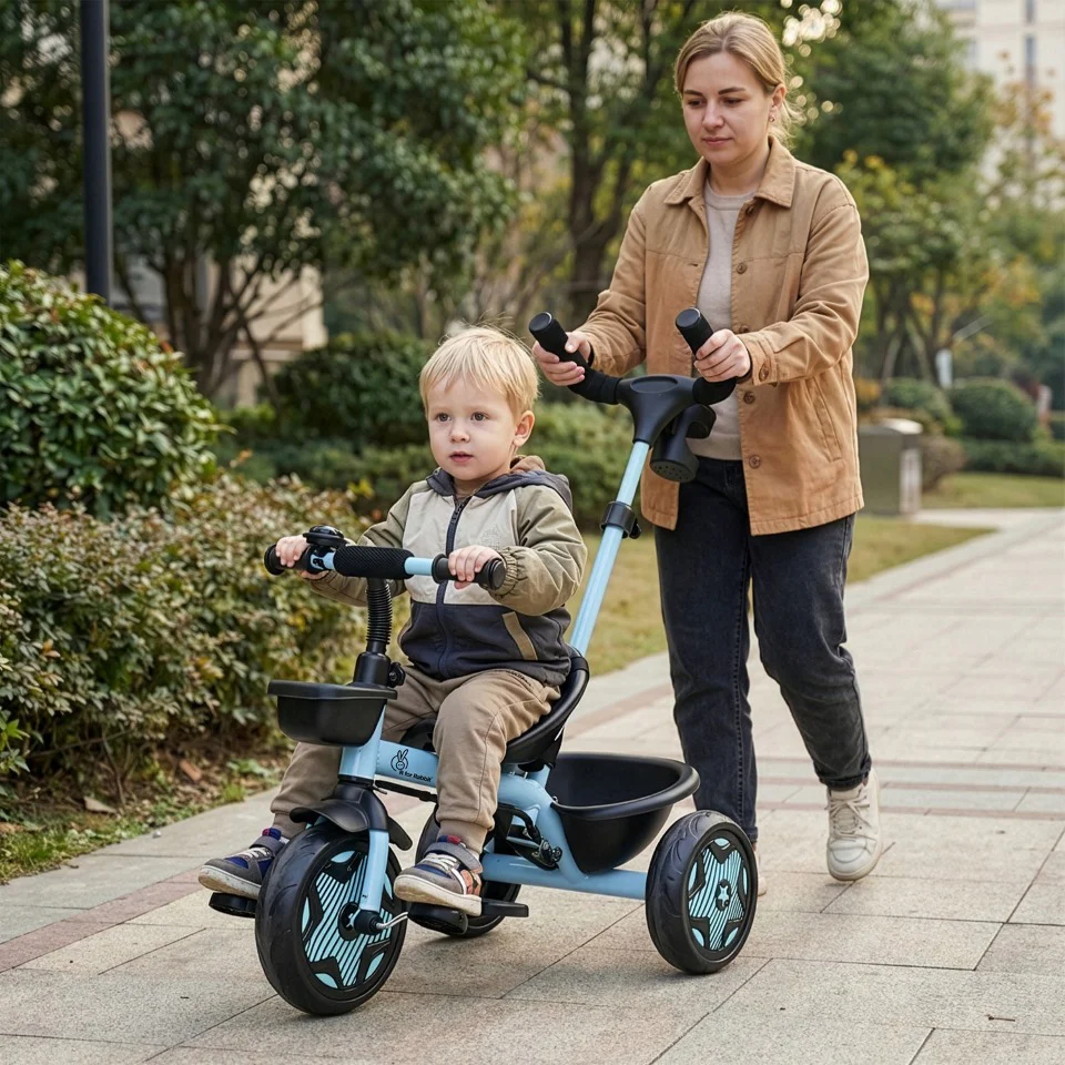 Tiny Toes R20 Ace Baby Tricycle – Smart Plug & Play Trike with Parental Control & EVA Wheels - Image 19