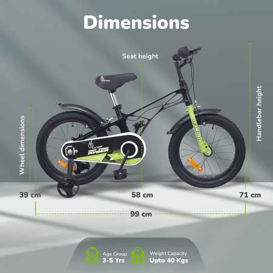Tiny Toes Ryder Bicycle For Kids 14 Inch  90% Plug N Play Installation - Image 18