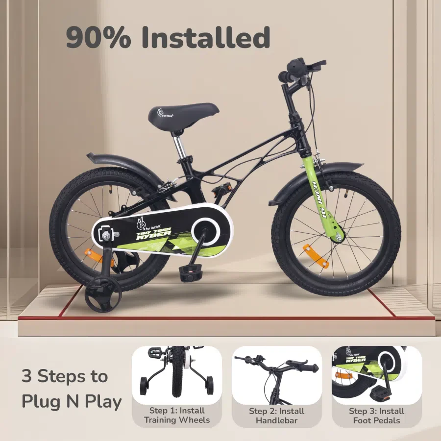 Tiny Toes Ryder Bicycle For Kids 16 Inch 90% Plug N Play Installation - Image 4
